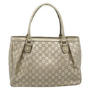 GUCCI GuccissimaGG Sukey Tote Bag Leather Gold 296835 Auth 195353V-3