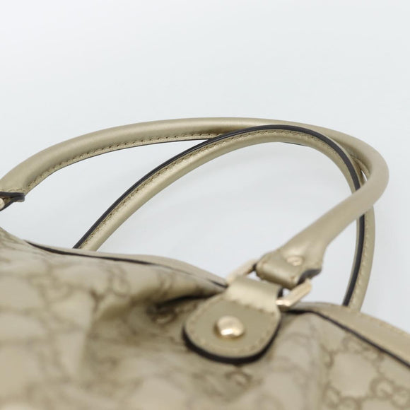 GUCCI GuccissimaGG Sukey Tote Bag Leather Gold 296835 Auth 195353V
