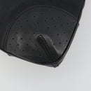 GUCCI Interlocking G Hand Bag Canvas Black Silver Auth 195355V-11
