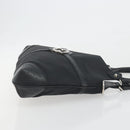 GUCCI Interlocking G Hand Bag Canvas Black Silver Auth 195355V-4