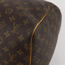 LOUIS VUITTON Monogram Keepall 55 Boston Bag M41424 LV Auth 195357-14