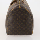 LOUIS VUITTON Monogram Keepall 55 Boston Bag M41424 LV Auth 195357-3