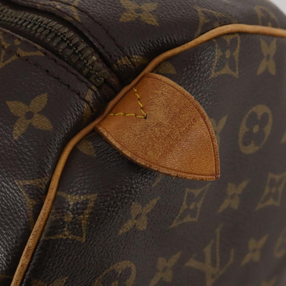 LOUIS VUITTON Monogram Keepall 55 Boston Bag M41424 LV Auth 195358
