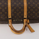 LOUIS VUITTON Monogram Keepall 55 Boston Bag M41424 LV Auth 195358-7