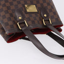 LOUIS VUITTON Damier Ebene Hampstead PM Tote Bag N51205 LV Auth 195359-7