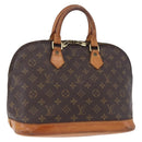 LOUIS VUITTON Monogram Alma Hand Bag M51130 LV Auth 195362-1