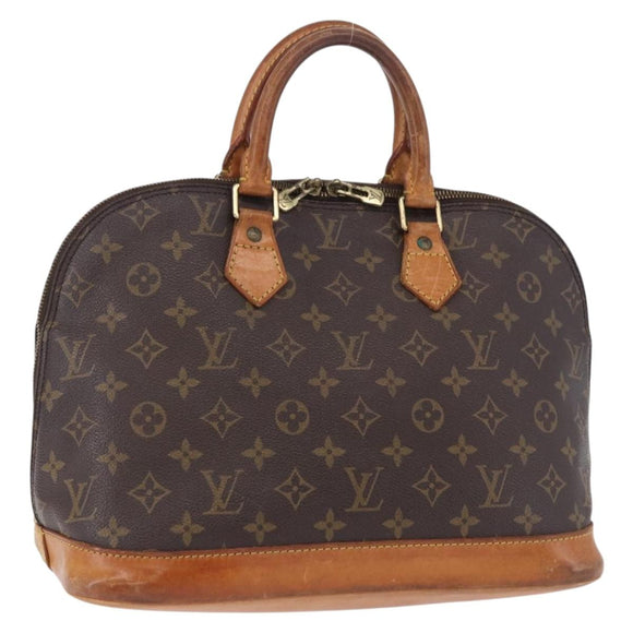 LOUIS VUITTON Monogram Alma Hand Bag M51130 LV Auth 195362