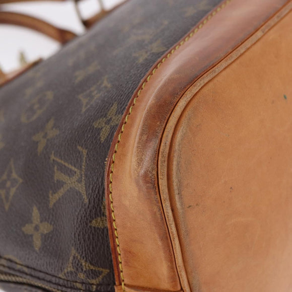 LOUIS VUITTON Monogram Alma Hand Bag M51130 LV Auth 195362