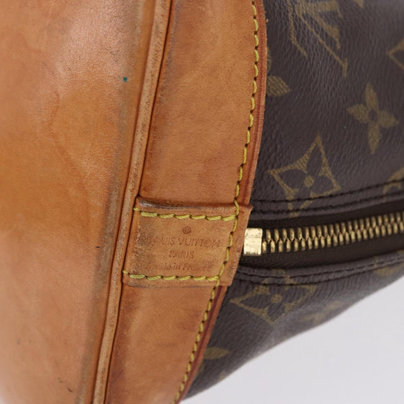 LOUIS VUITTON Monogram Alma Hand Bag M51130 LV Auth 195362