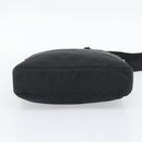 PRADA Shoulder Bag Nylon Black Silver Auth 195363V-9