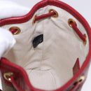 GUCCI Micro GG Supreme Fujiko Pro Bag PVC Beige Gold 647801 Auth 195367M-22