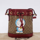 GUCCI Micro GG Supreme Fujiko Pro Bag PVC Beige Gold 647801 Auth 195367M-12
