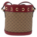 GUCCI Micro GG Supreme Fujiko Pro Bag PVC Beige Gold 647801 Auth 195367M-2
