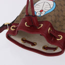 GUCCI Micro GG Supreme Fujiko Pro Bag PVC Beige Gold 647801 Auth 195367M-6