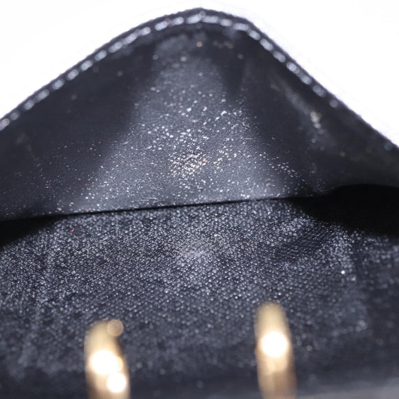 LOUIS VUITTON Epi Agenda PM Day Planner Cover Black R20052 LV Auth 195368