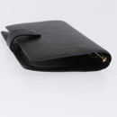 LOUIS VUITTON Epi Agenda PM Day Planner Cover Black R20052 LV Auth 195368-6