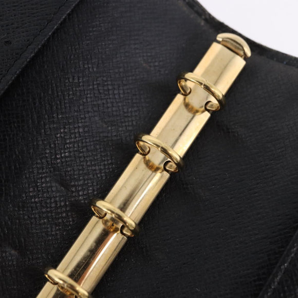 LOUIS VUITTON Epi Agenda PM Day Planner Cover Blue R20055 LV Auth 195369