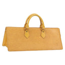 LOUIS VUITTON Epi Sac Triangle Hand Bag Yellow M52099 LV Auth 195374-1