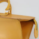 LOUIS VUITTON Epi Sac Triangle Hand Bag Yellow M52099 LV Auth 195374-9