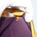 LOUIS VUITTON Epi Sac Triangle Hand Bag Yellow M52099 LV Auth 195374-12