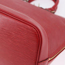 LOUIS VUITTON Epi Alma Hand Bag Castilian Red M52147 LV Auth 195378V-11