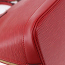 LOUIS VUITTON Epi Alma Hand Bag Castilian Red M52147 LV Auth 195378V-12