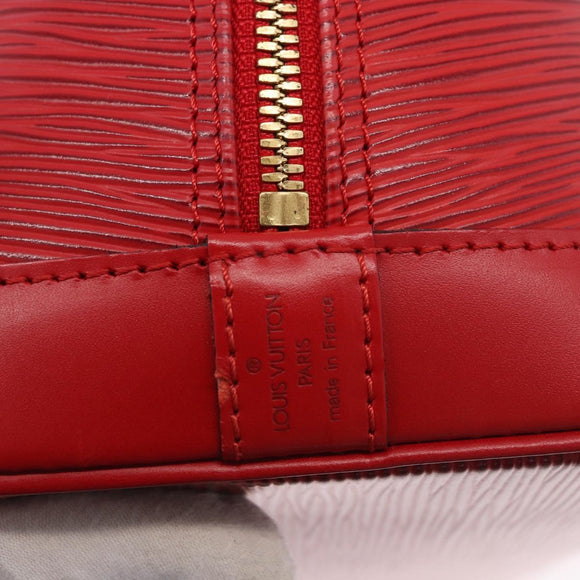 LOUIS VUITTON Epi Alma Hand Bag Castilian Red M52147 LV Auth 195378V
