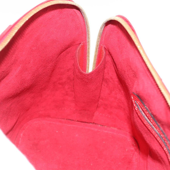 LOUIS VUITTON Epi Alma Hand Bag Castilian Red M52147 LV Auth 195378V