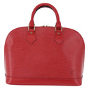 LOUIS VUITTON Epi Alma Hand Bag Castilian Red M52147 LV Auth 195378V-2