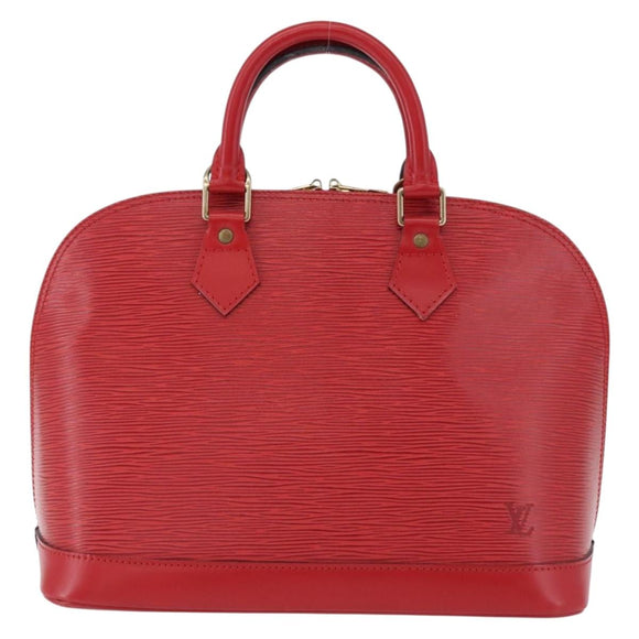 LOUIS VUITTON Epi Alma Hand Bag Castilian Red M52147 LV Auth 195378V