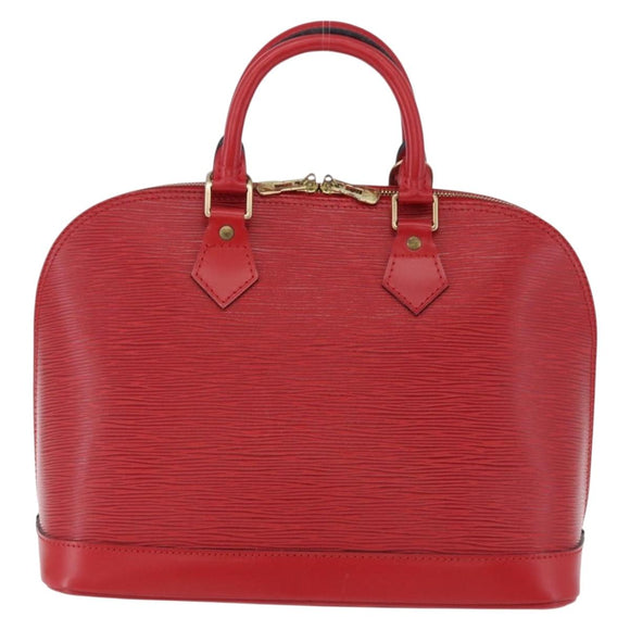 LOUIS VUITTON Epi Alma Hand Bag Castilian Red M52147 LV Auth 195378V
