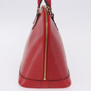 LOUIS VUITTON Epi Alma Hand Bag Castilian Red M52147 LV Auth 195378V-4