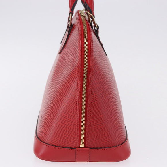LOUIS VUITTON Epi Alma Hand Bag Castilian Red M52147 LV Auth 195378V