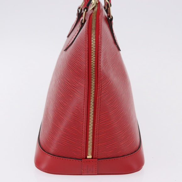 LOUIS VUITTON Epi Alma Hand Bag Castilian Red M52147 LV Auth 195378V