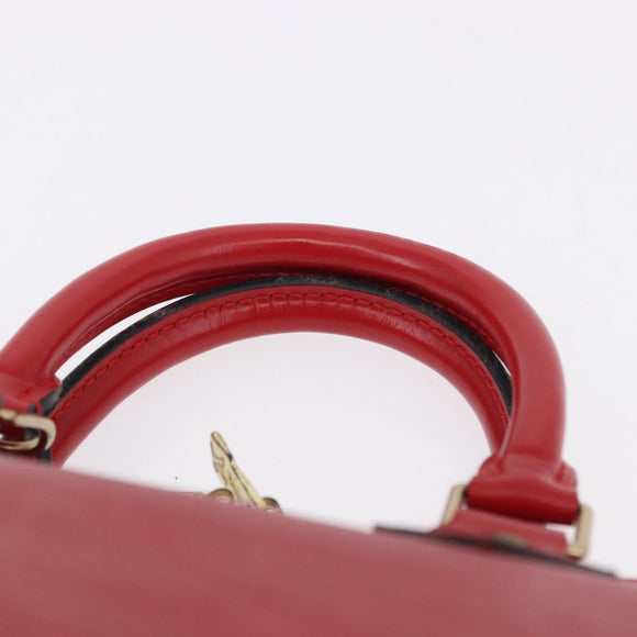 LOUIS VUITTON Epi Alma Hand Bag Castilian Red M52147 LV Auth 195378V