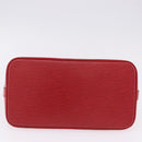 LOUIS VUITTON Epi Alma Hand Bag Castilian Red M52147 LV Auth 195378V-9