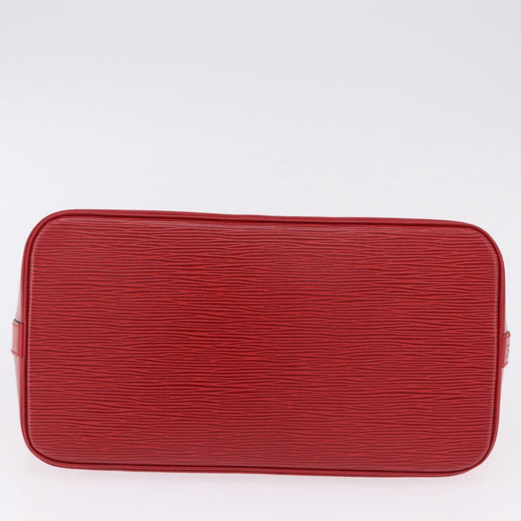 LOUIS VUITTON Epi Alma Hand Bag Castilian Red M52147 LV Auth 195378V