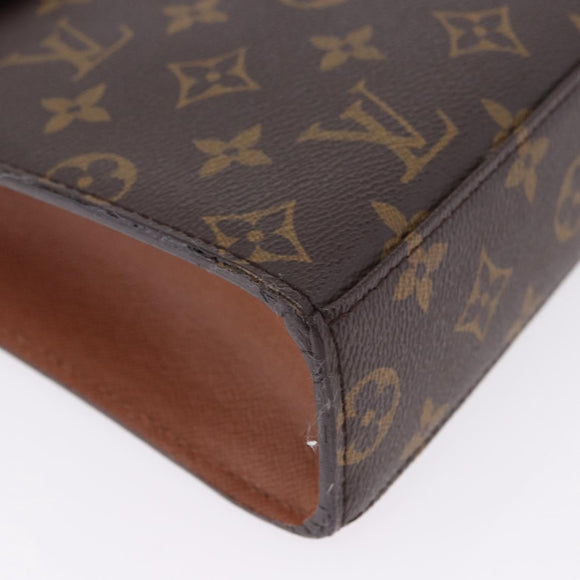 LOUIS VUITTON Monogram Malesherbes Hand Bag M51379 LV Auth 195386