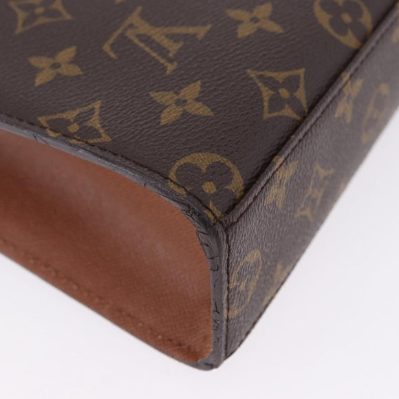 LOUIS VUITTON Monogram Malesherbes Hand Bag M51379 LV Auth 195386