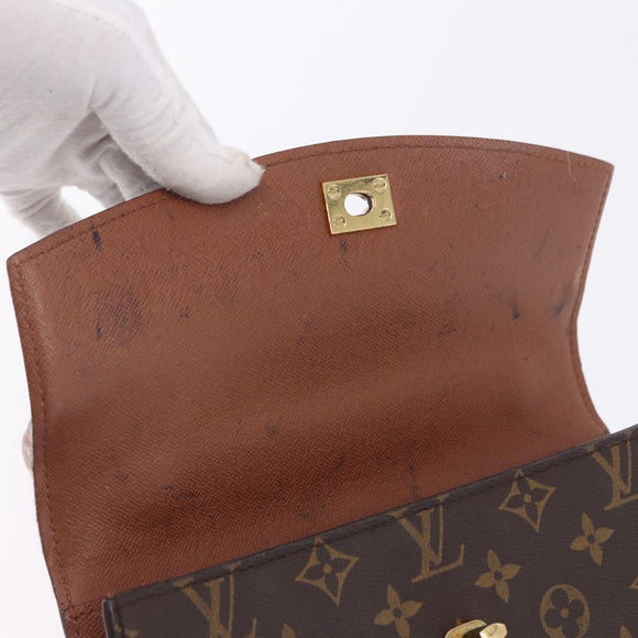 LOUIS VUITTON Monogram Malesherbes Hand Bag M51379 LV Auth 195386