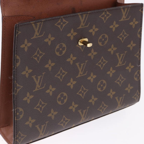 LOUIS VUITTON Monogram Malesherbes Hand Bag M51379 LV Auth 195386