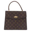 LOUIS VUITTON Monogram Malesherbes Hand Bag M51379 LV Auth 195386-13