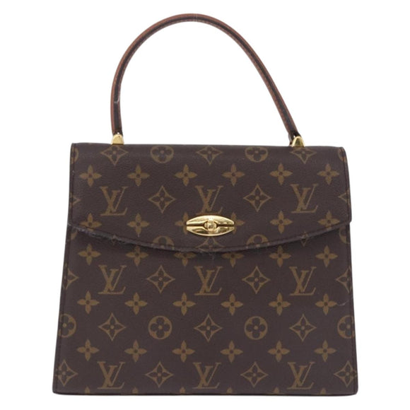 LOUIS VUITTON Monogram Malesherbes Hand Bag M51379 LV Auth 195386