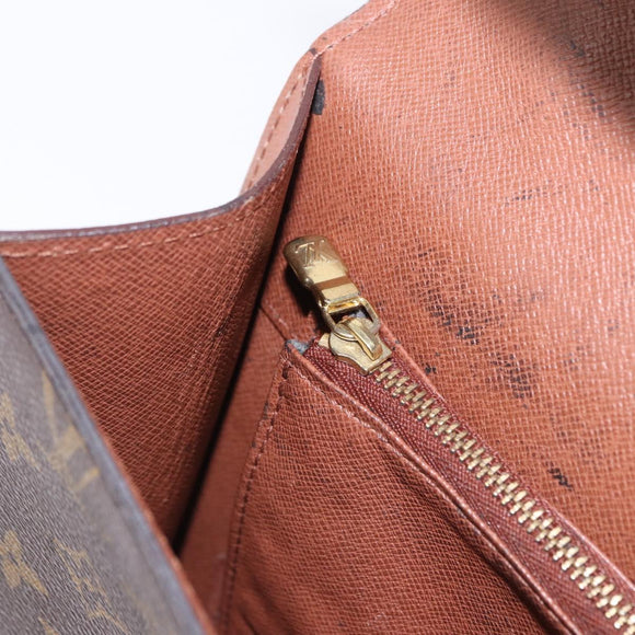 LOUIS VUITTON Monogram Malesherbes Hand Bag M51379 LV Auth 195386