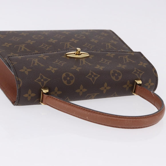 LOUIS VUITTON Monogram Malesherbes Hand Bag M51379 LV Auth 195386