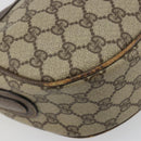 GUCCI GG Supreme Web Sherry Line Shoulder Bag PVC Beige 001 58 0918 Auth 195394-13