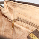 GUCCI GG Supreme Web Sherry Line Shoulder Bag PVC Beige 001 58 0918 Auth 195394-20
