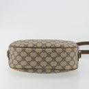 GUCCI GG Supreme Web Sherry Line Shoulder Bag PVC Beige 001 58 0918 Auth 195394-9
