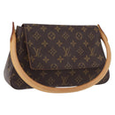 LOUIS VUITTON Monogram Mini Looping Shoulder Bag M51147 LV Auth 195398V-1