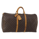 LOUIS VUITTON Monogram Keepall 60 Boston Bag M41422 LV Auth 195400-1